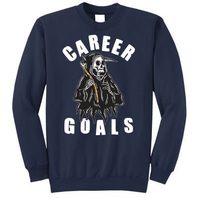 Funny Halloween Career Goals Grim Reaper Sweatshirt