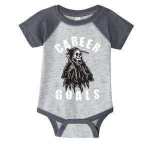 Funny Halloween Career Goals Grim Reaper Infant Baby Jersey Bodysuit