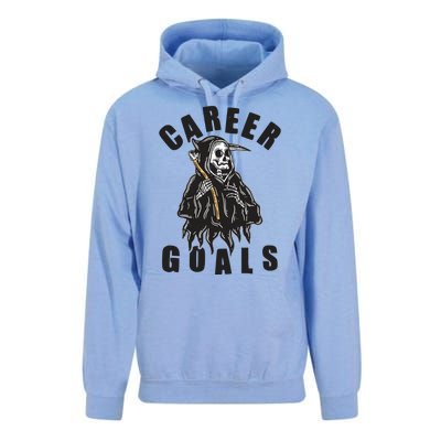 Funny Halloween Career Goals Grim Reaper Unisex Surf Hoodie