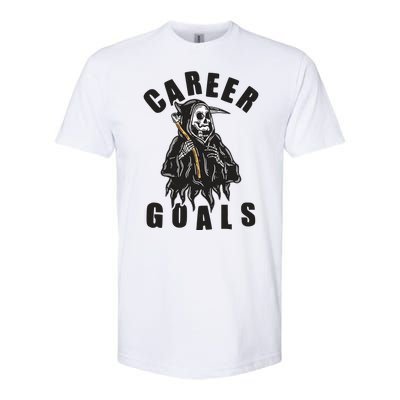 Funny Halloween Career Goals Grim Reaper Softstyle® CVC T-Shirt