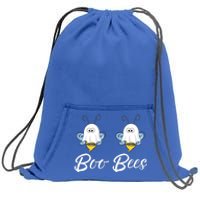 Funny Halloween Cute Gift Boo Bees Meaningful Gift Sweatshirt Cinch Pack Bag