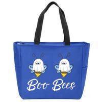 Funny Halloween Cute Gift Boo Bees Meaningful Gift Zip Tote Bag