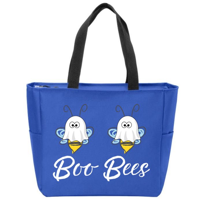 Funny Halloween Cute Gift Boo Bees Meaningful Gift Zip Tote Bag