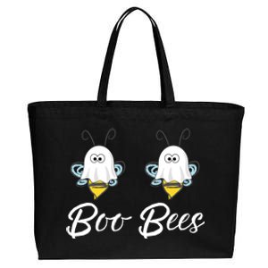 Funny Halloween Cute Gift Boo Bees Meaningful Gift Cotton Canvas Jumbo Tote