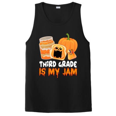 Funny Halloween Costume Team Third Grade Is My Jam 3Rd Grade Great Gift PosiCharge Competitor Tank