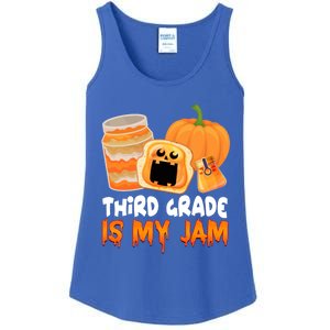 Funny Halloween Costume Team Third Grade Is My Jam 3Rd Grade Great Gift Ladies Essential Tank