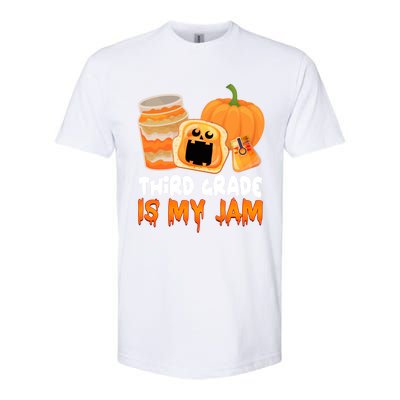 Funny Halloween Costume Team Third Grade Is My Jam 3Rd Grade Great Gift Softstyle CVC T-Shirt