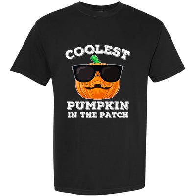 Funny Halloween Coolest Pumpkin In The Patch Gift Garment-Dyed Heavyweight T-Shirt