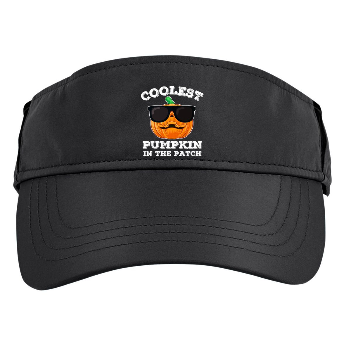 Funny Halloween Coolest Pumpkin In The Patch Gift Adult Drive Performance Visor