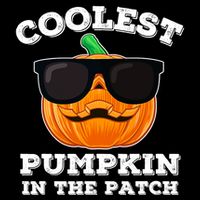 Funny Halloween Coolest Pumpkin In The Patch Gift Wool Snapback Cap