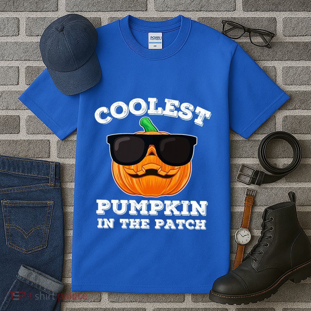 Funny Halloween Coolest Pumpkin In The Patch Gift Tall T-Shirt