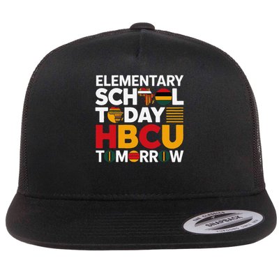 Future HBCU College Elementary School Today HBCU Tomorrow Flatbill Hat