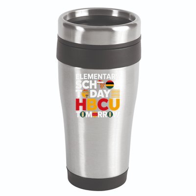 Future HBCU College Elementary School Today HBCU Tomorrow 16oz Travel Tumbler
