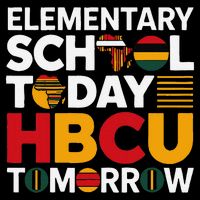 Future HBCU College Elementary School Today HBCU Tomorrow Cropped Pullover Crew