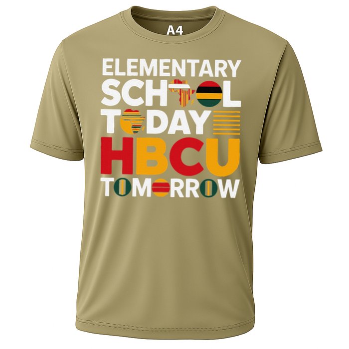 Future HBCU College Elementary School Today HBCU Tomorrow Cooling Performance Crew T-Shirt