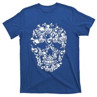 Fun Halloween Costume Skull Australian Cattle Dog Lover T-Shirt