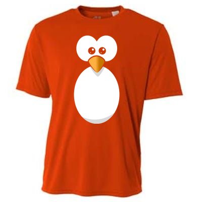 Funny Halloween Costume Black Penguin Funny Gift Cooling Performance Crew T-Shirt