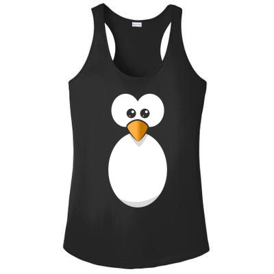 Funny Halloween Costume Black Penguin Funny Gift Ladies PosiCharge Competitor Racerback Tank