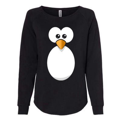 Funny Halloween Costume Black Penguin Funny Gift Womens California Wash Sweatshirt