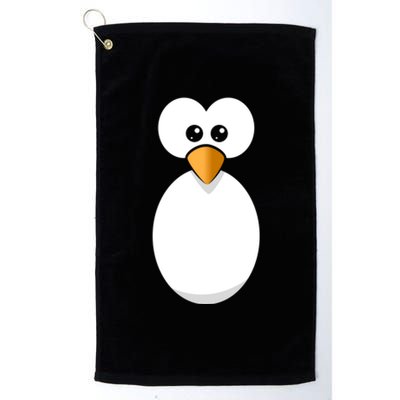 Funny Halloween Costume Black Penguin Funny Gift Platinum Collection Golf Towel