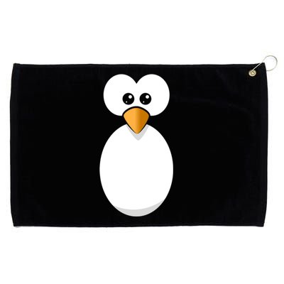 Funny Halloween Costume Black Penguin Funny Gift Grommeted Golf Towel