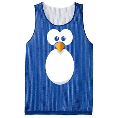 Funny Halloween Costume Black Penguin Funny Gift Mesh Reversible Basketball Jersey Tank