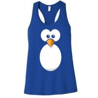 Funny Halloween Costume Black Penguin Funny Gift Women's Racerback Tank