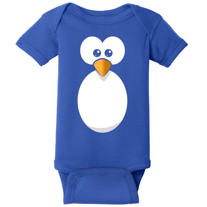 Funny Halloween Costume Black Penguin Funny Gift Baby Bodysuit