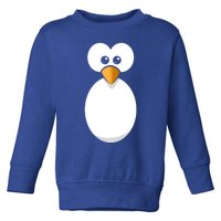 Funny Halloween Costume Black Penguin Funny Gift Toddler Sweatshirt