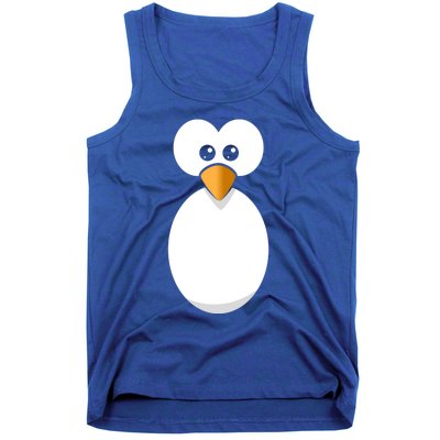 Funny Halloween Costume Black Penguin Funny Gift Tank Top