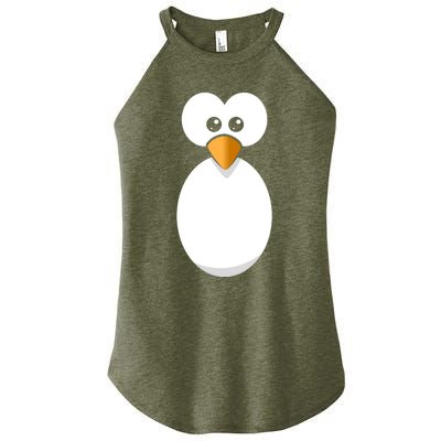 Funny Halloween Costume Black Penguin Funny Gift Women's Perfect Tri Rocker Tank