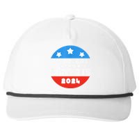 For Harris Cute Love Kamala Harris Snapback Five-Panel Rope Hat