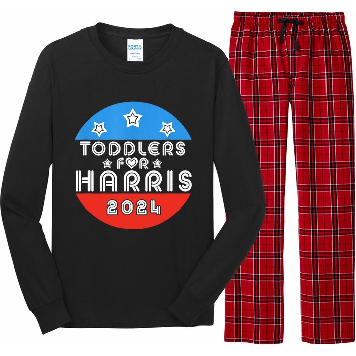 For Harris Cute Love Kamala Harris Long Sleeve Pajama Set