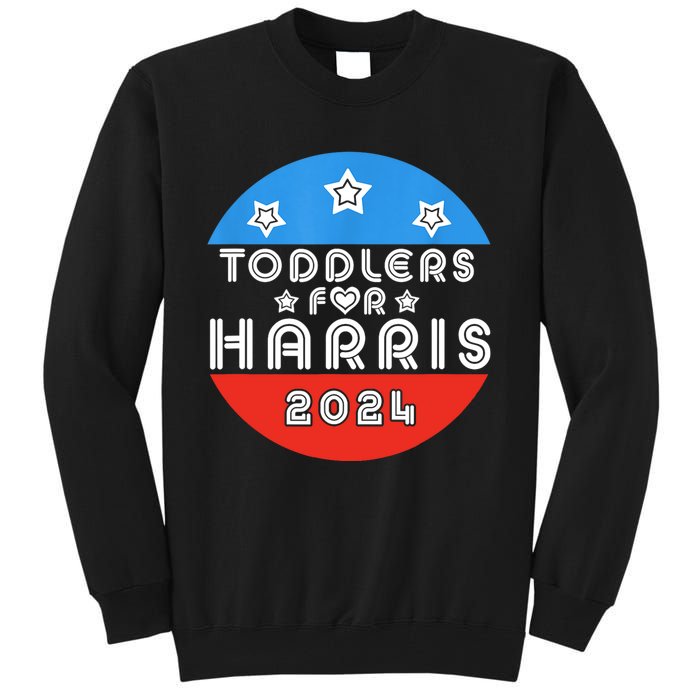 For Harris Cute Love Kamala Harris Tall Sweatshirt