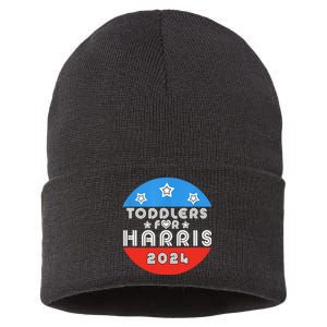 For Harris Cute Love Kamala Harris Sustainable Knit Beanie