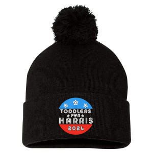 For Harris Cute Love Kamala Harris Pom Pom 12in Knit Beanie