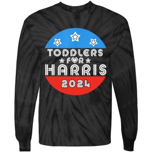 For Harris Cute Love Kamala Harris Tie-Dye Long Sleeve Shirt