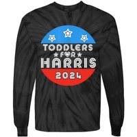 For Harris Cute Love Kamala Harris Tie-Dye Long Sleeve Shirt