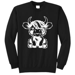 Funny Highland Cow Gift Sweatshirt