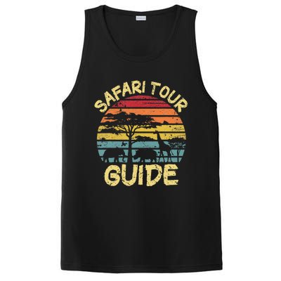 Funny Halloween Costume Vintage Safari Tour Guide PosiCharge Competitor Tank