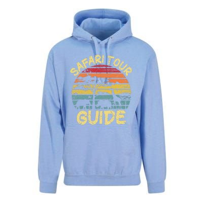 Funny Halloween Costume Vintage Safari Tour Guide Unisex Surf Hoodie