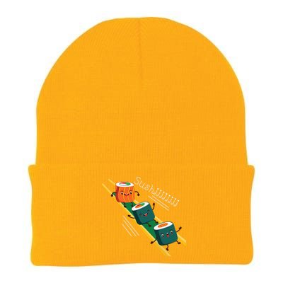 Funny Happy Cute Sushi Anime Character Kawaii Japaneses Food Knit Cap Winter Beanie