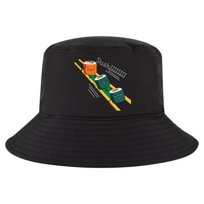 Funny Happy Cute Sushi Anime Character Kawaii Japaneses Food Cool Comfort Performance Bucket Hat