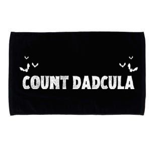 Funny Halloween Costume For Dad Count Dadcula Cool Gift Microfiber Hand Towel