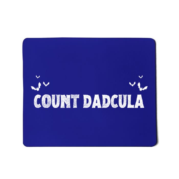 Funny Halloween Costume For Dad Count Dadcula Cool Gift Mousepad