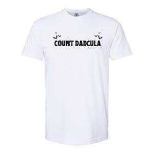 Funny Halloween Costume For Dad Count Dadcula Cool Gift Softstyle CVC T-Shirt