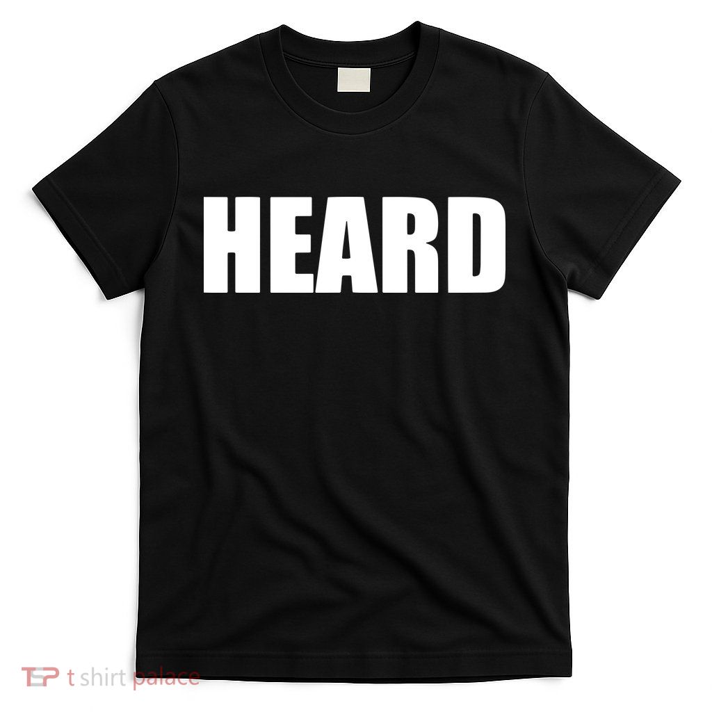 Funny Heard Chef Cook Culinary School Kitchen Talk T-Shirt