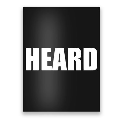 Funny Heard Chef Cook Culinary School Kitchen Talk Poster