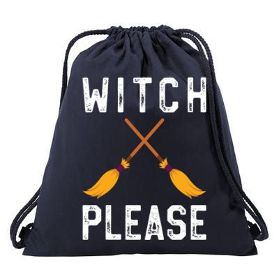 Funny Halloween Costume Gift Witch Please Witch Halloween Gift Drawstring Bag