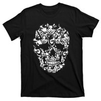 Fun Halloween Costume Skull Australian Cattle Dog Lover T-Shirt